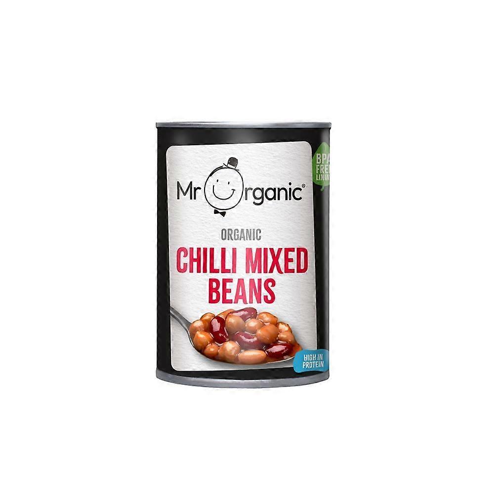 Mr Organic Chilli Mixed Beans 400g - 3 Pack