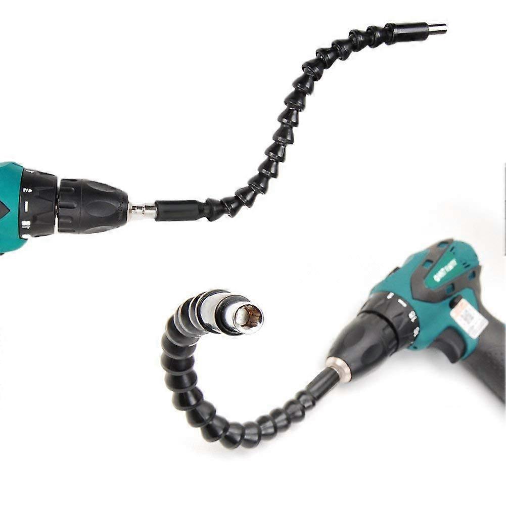 Flexible Extention Screwdriver Drill Bit Holder Magnetic Quick Connect Drive Shaft Tip For Cordless Drills Fits Standard Hex Shank