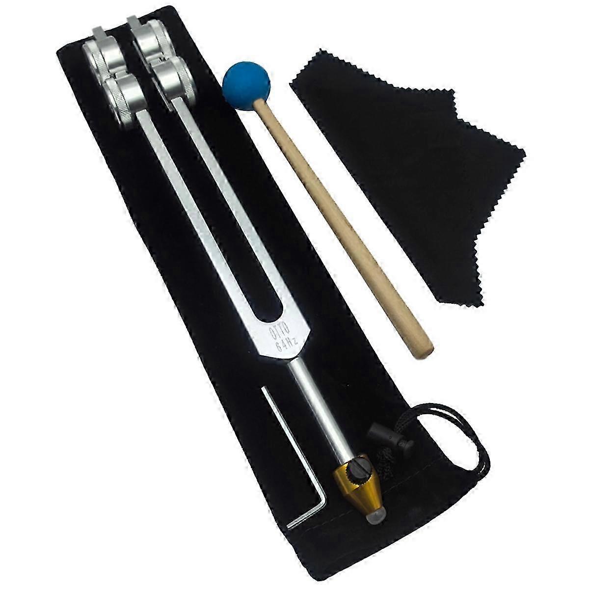 Tuning Fork Set,OTTO64HZ with Base Screws for Healing Chakra,Sound Therapy, Keep Body, Mind, Spirit in Perfect Harmony