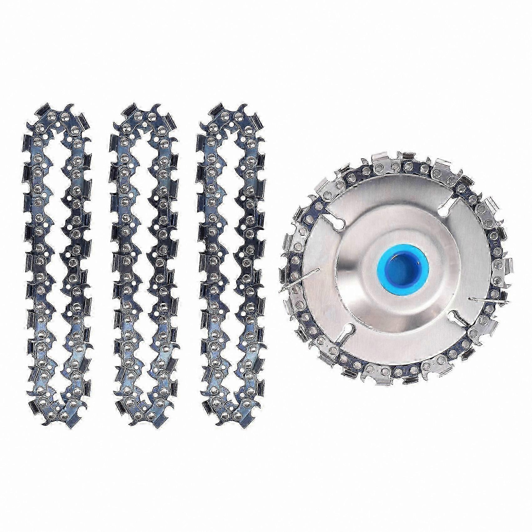 Carving Disc Set - 3 Additional Circlets, 7/8" Arbor Wheel for Wood Grinding and Shaping Tools