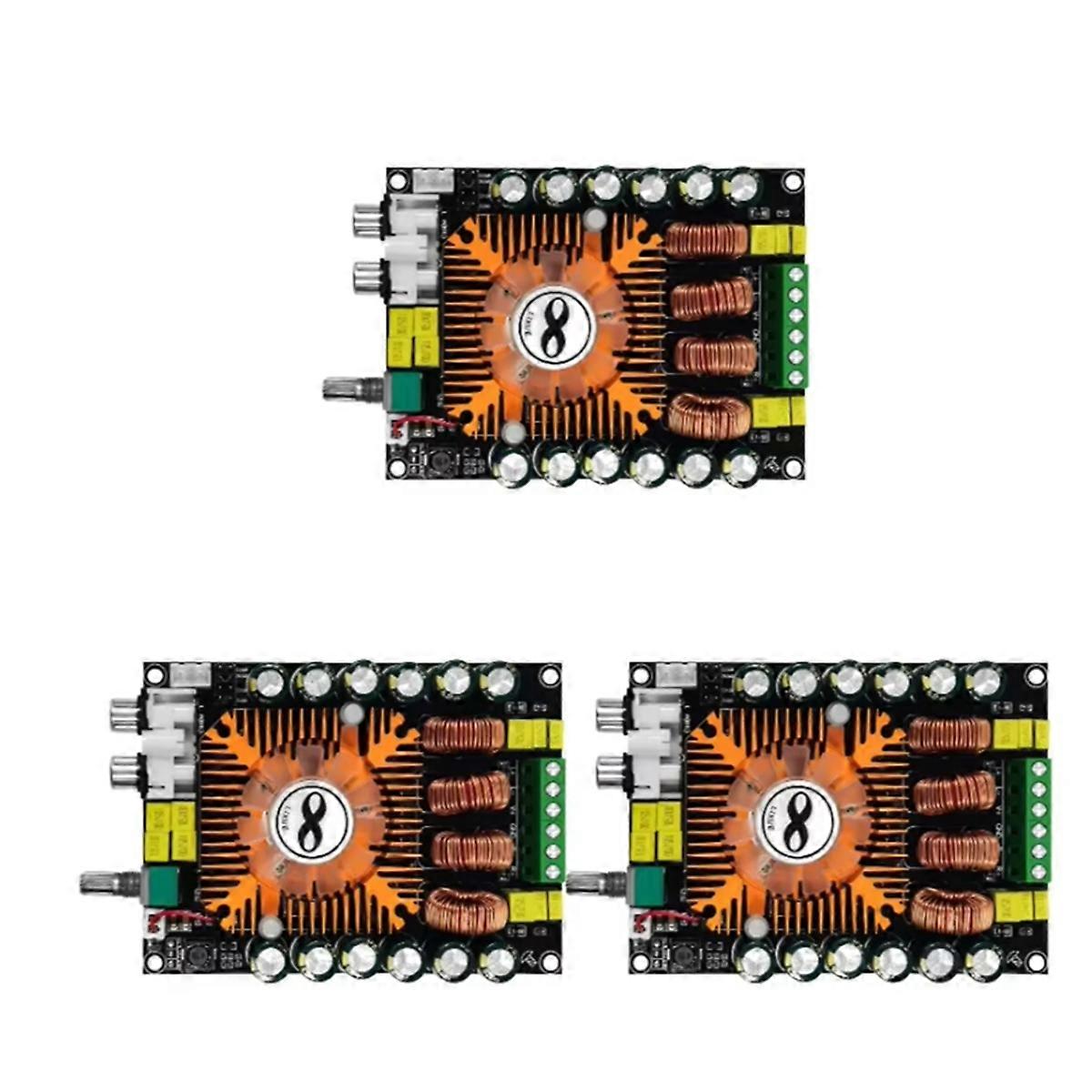 3Pcs TDA7498E 2.0 HIFI Stereo Module 160Wx2 High Power Digital Power Amplifier Board Support BTL 22