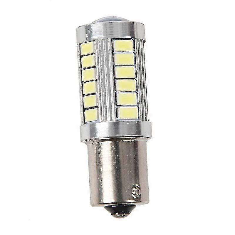 BA15S 12V White LED Sidelight Indicator Car Light Bulb for Silver 33-LED