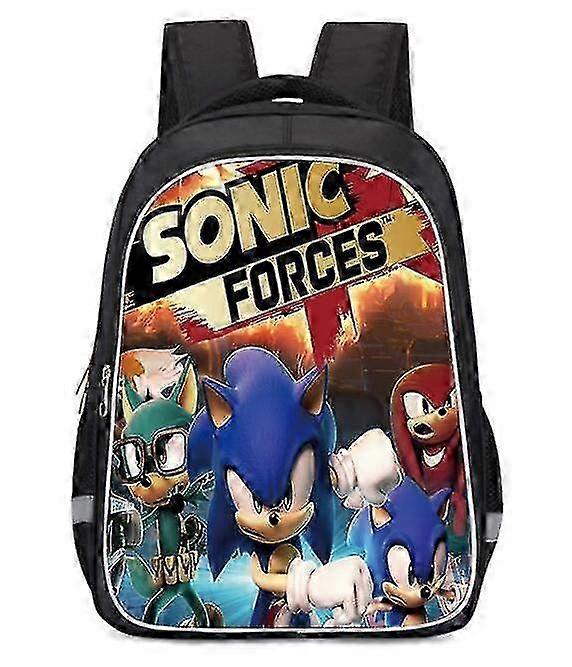 سونيك سوبر ماريو حقيبة ظهر للأطفال - حقيبة مدرسية لمحبي نينتندو