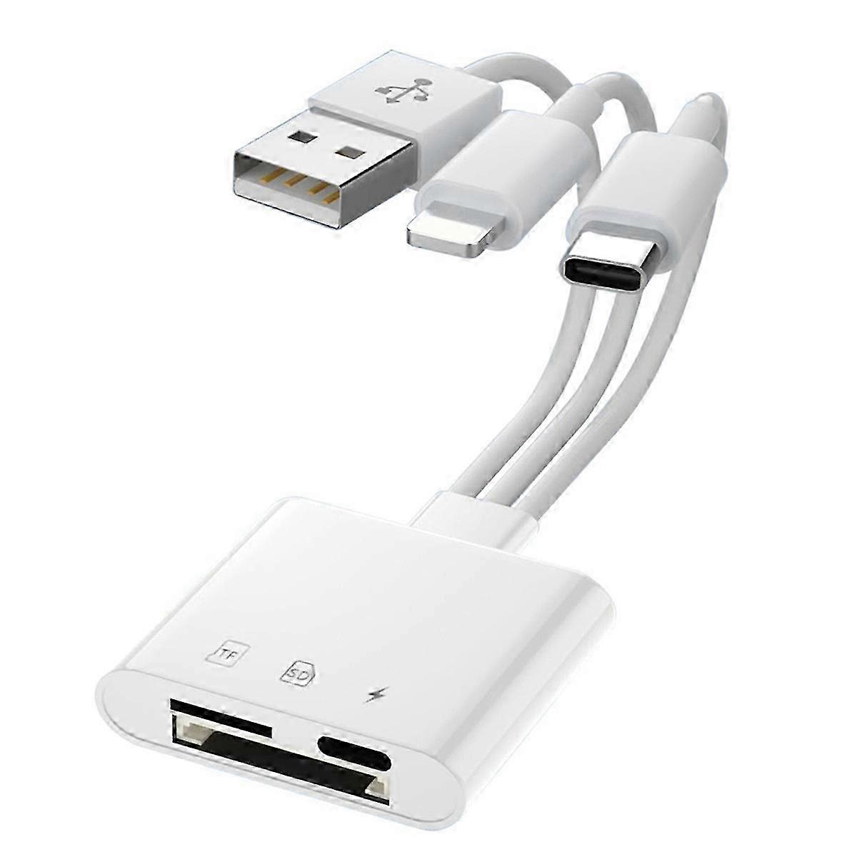 Memory Card Reader with Charging Port for ///Laptop