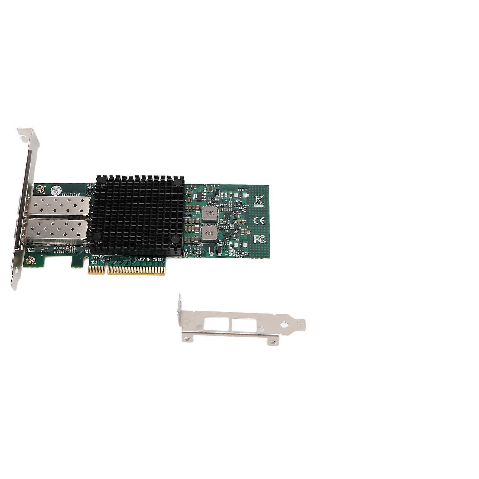 PCIE X8 10G SFP+ Network Card for Windows Linux High-Performance Fiber NIC LAN Card
