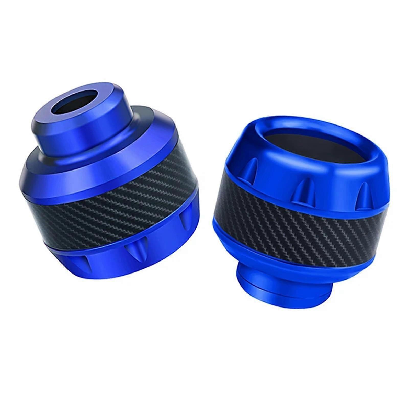 Frame Slider Explosion Proof Front Fork Cups Sliders For Universal Motorcycles Blue