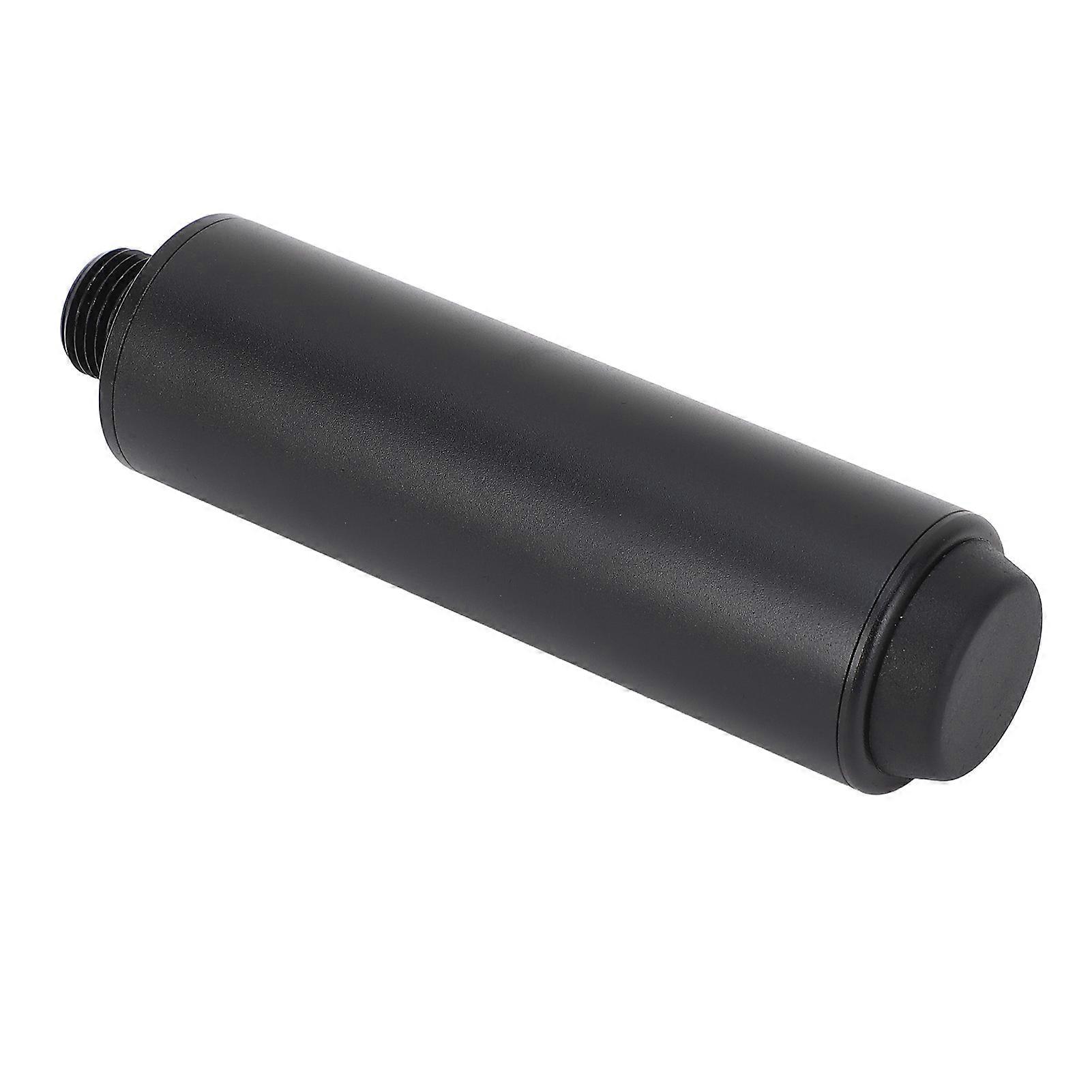 4 Inch Pool Cue Extender with Rubber Bumper Aluminum Pool Cue End Extension Billiard Accessory