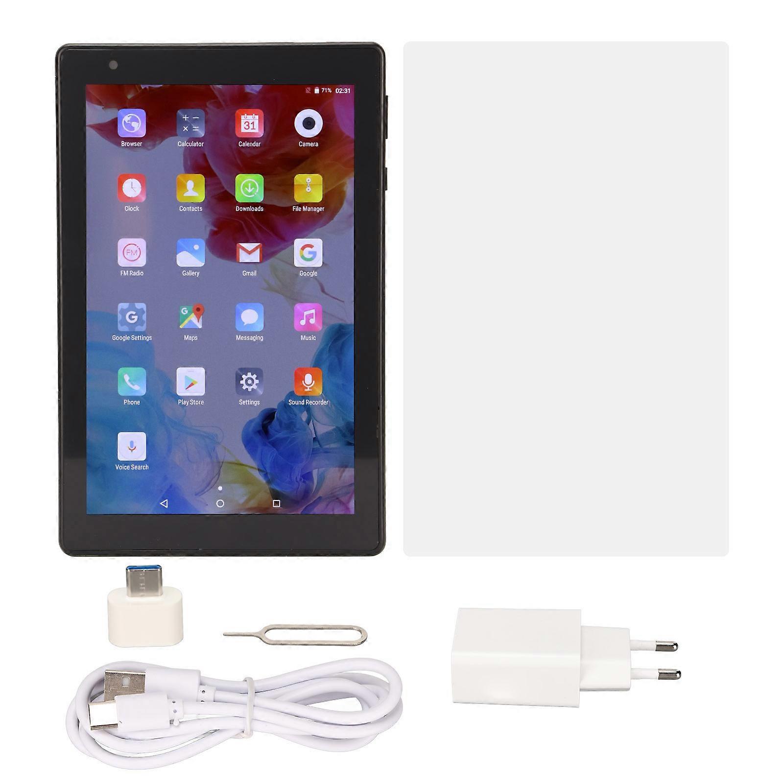 8 Inch Tablet 2GB RAM 32GB ROM Dual SIM Calling IPS LCD HD Android 5.1 EU Plug