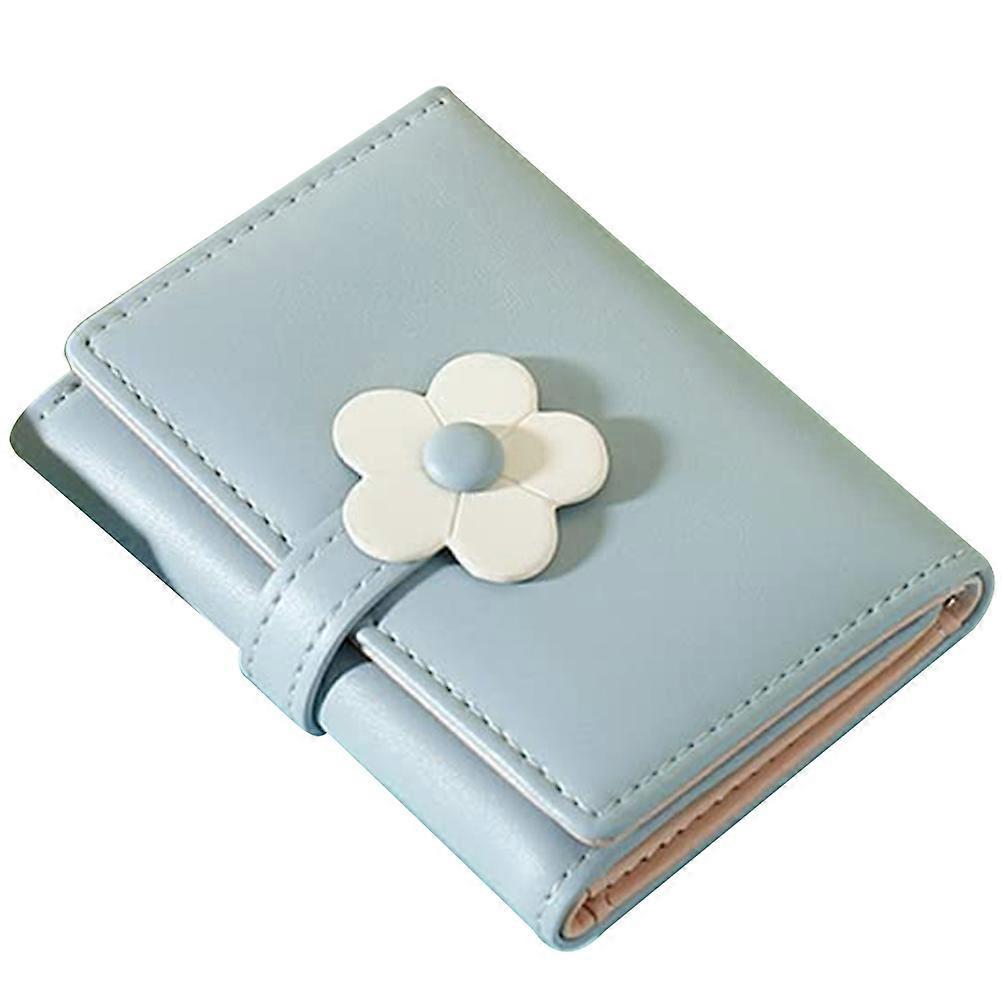 Girls Wallet Flower Pattern Coin Purse for Storage Use 5Pcs Set