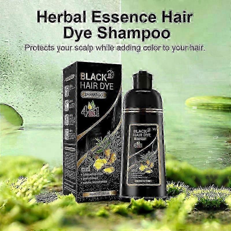 Herbal Hair Care for Gray Coverage Quick and Easy Dye Solution with Natural Ingredients