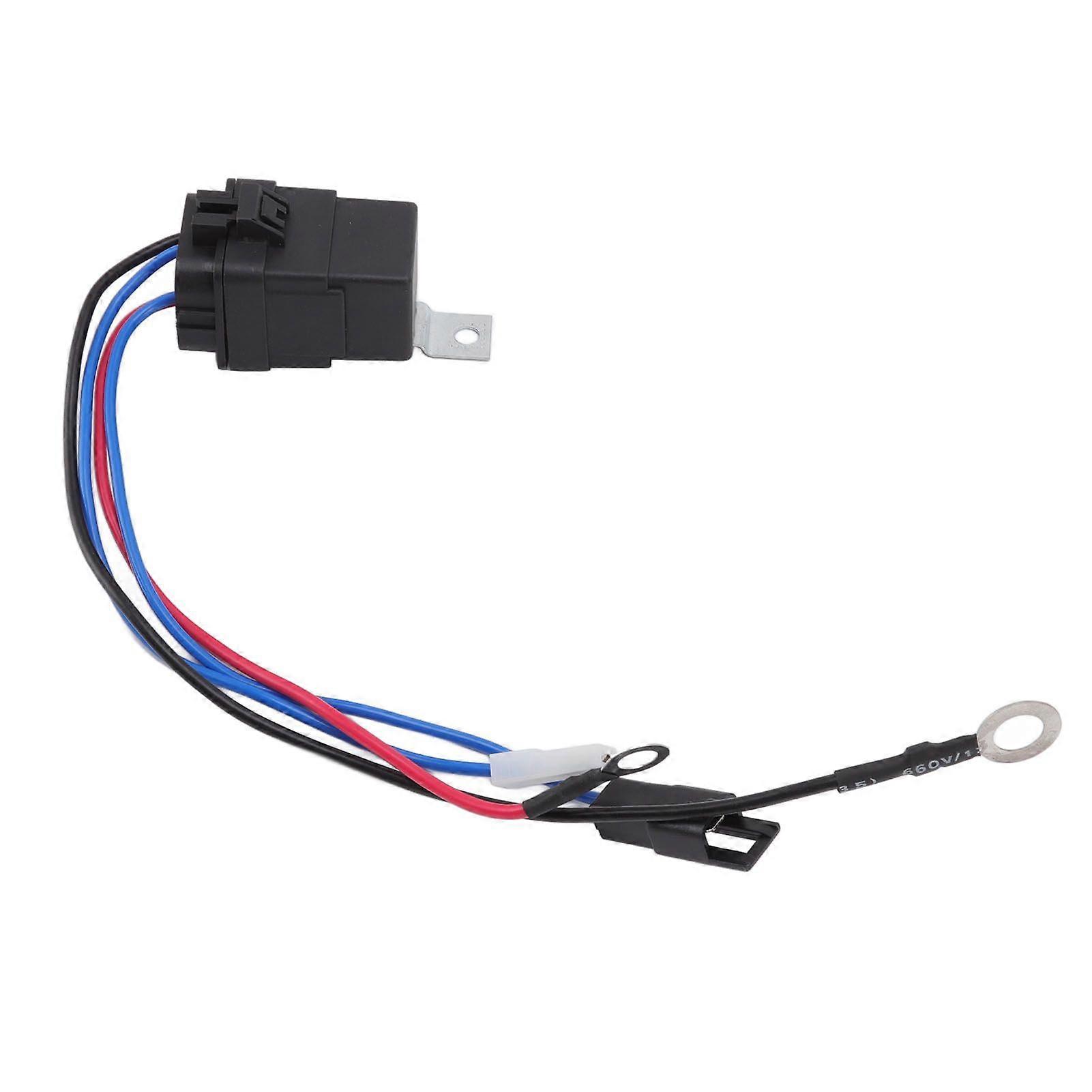 Starter Relay Kit AM106304 Tractor Relay Harness Replacement for John Deere F510 F525 F910 F930
