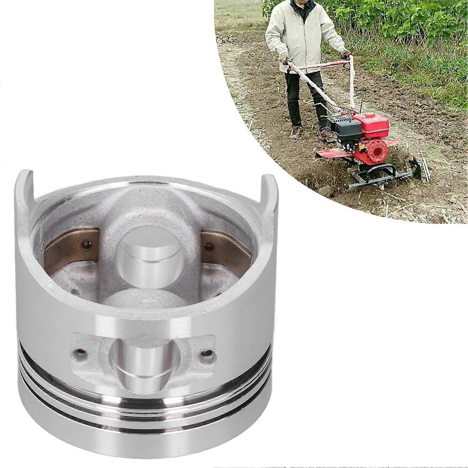 Mini Tiller Piston 178F Aluminum Alloy Silver Air Cooled Engine