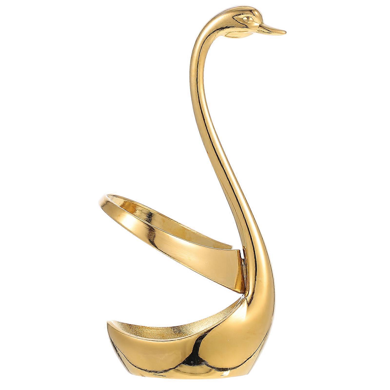 Stainless Steel Swan Fork Stand for Storage with 1Set
