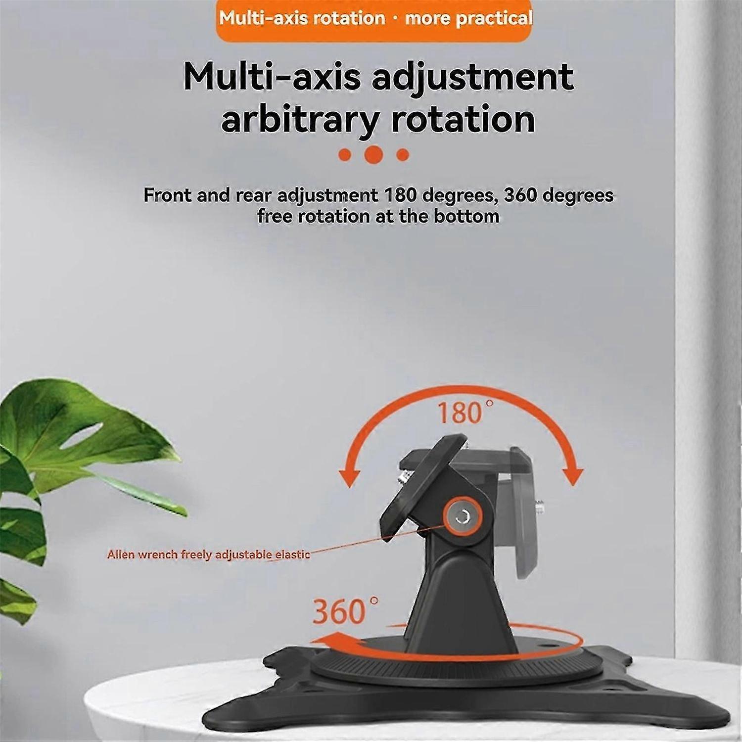Multi Functional Projector Gimbal Desktop Lifting Bracket White