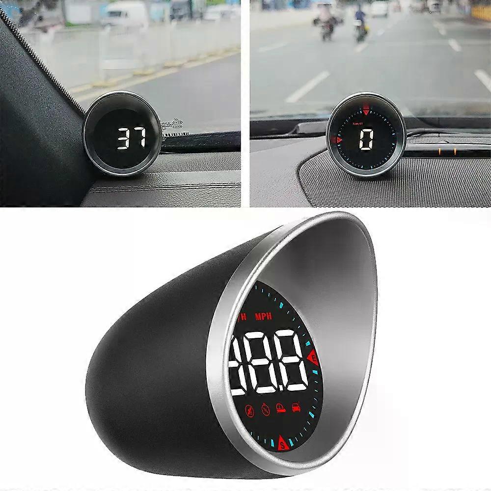 New For HUD G5 Head Up Display With Overspeed Alarm Digital Dashboard GPS Digital Smart Speedometer For All Cars MPH KMH Compass