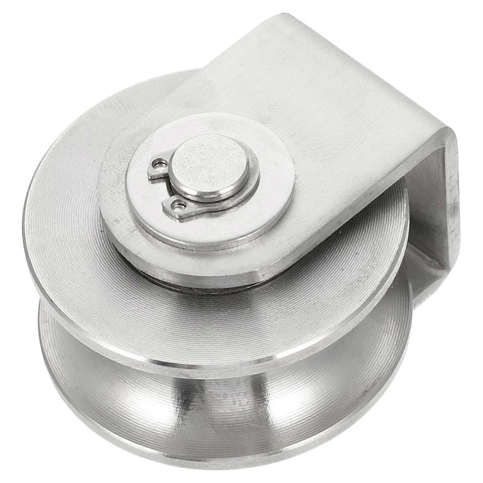 U-Shaped Load Bearing Pulley Single Pulley Block for Industry Use