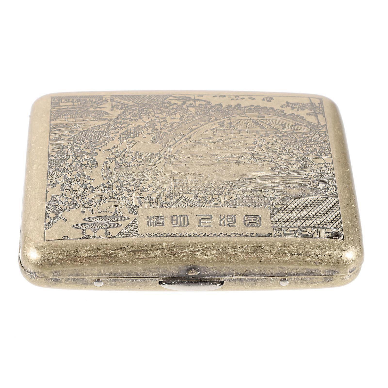 Box for Home Use Vintage Portable Storage Case