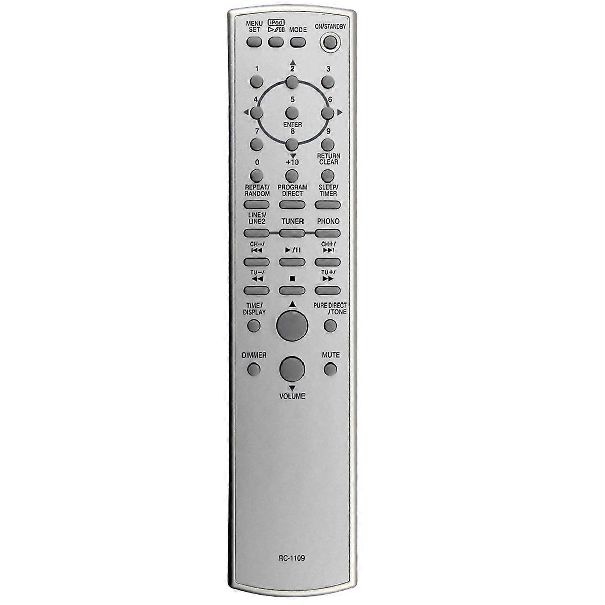 Replace RC-1109 Remote Control for AV Receiver Controller
