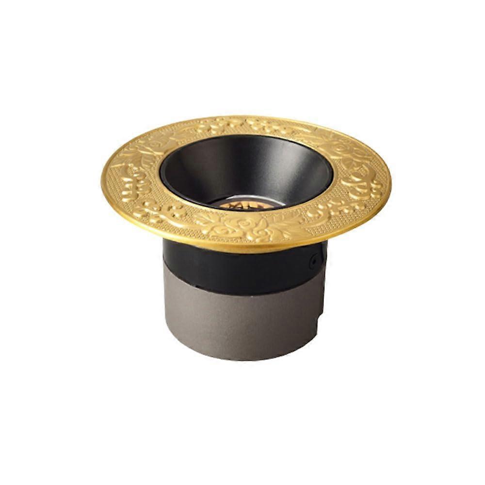 Recessed Glare LED Downlight - All Copper Eyeball Retrofit Spotlight, Round Ceiling Light, 3 Color Temps 3000K/4000K/6000K, 12W, 90 CRI