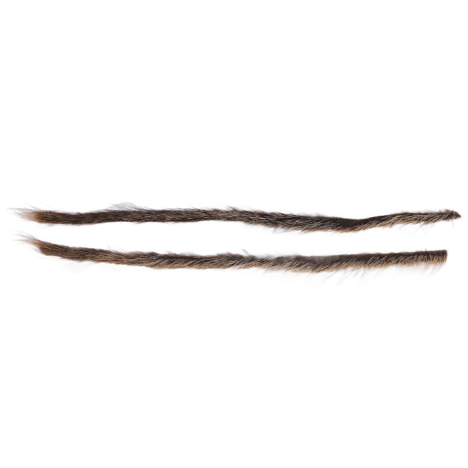 Hair Bowstring Shock Absorber Lightweight Efficient Bow String Noise Dampener for Recurve Longbows