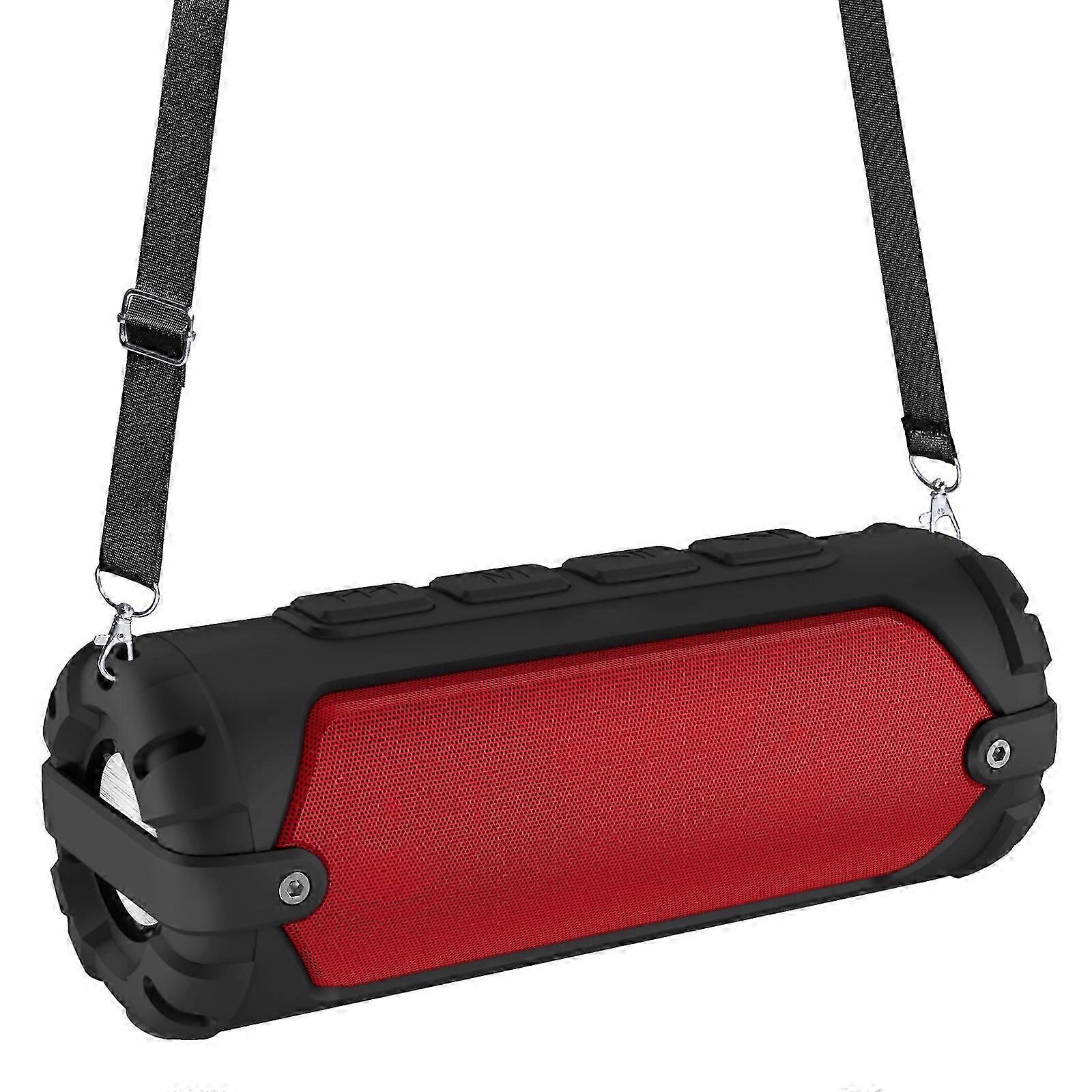 New Rixing NR-6013 Bluetooth 5.0 Portable Outdoor Wireless Bluetooth Speaker with Shoulder Strap 2025