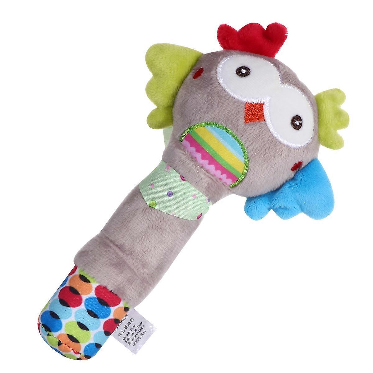 Stick Plush Toy for Playing 1Pcs Infant Handbells Hand Toy