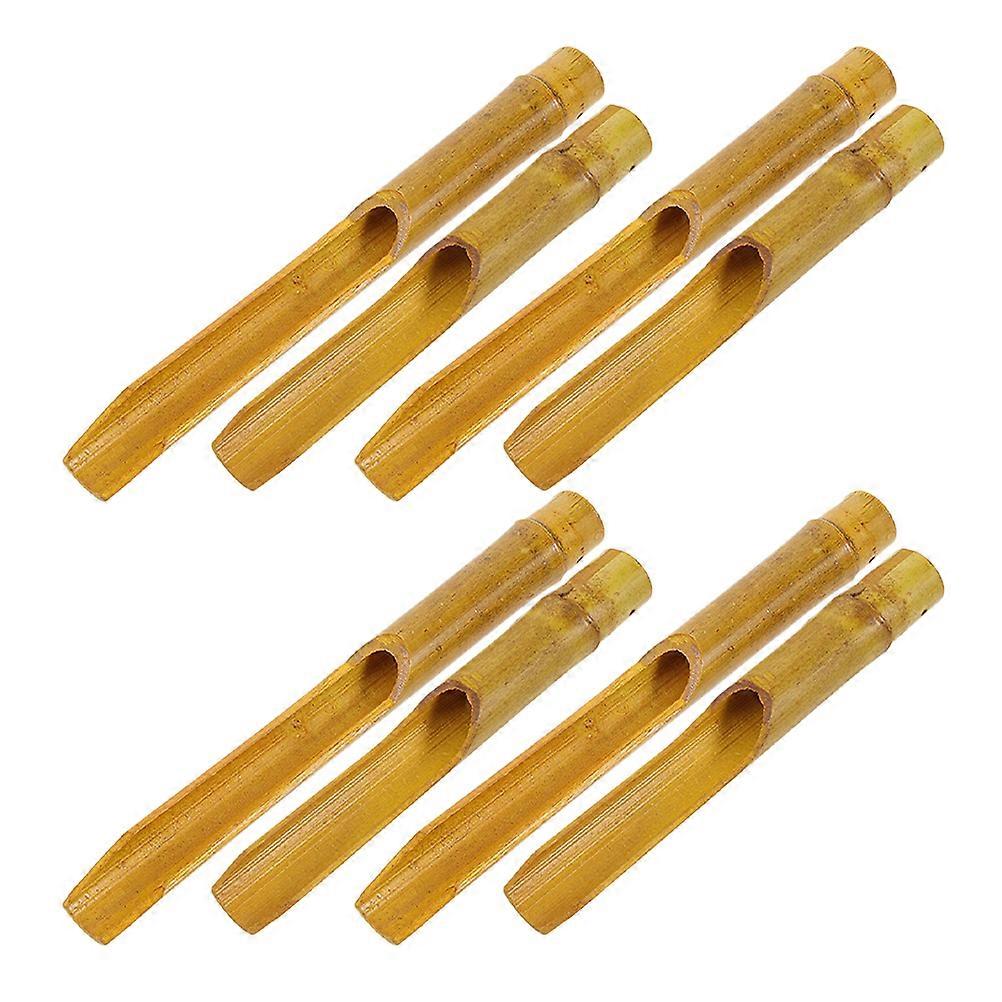 Bamboo Wind Chime Replacement Tubes for Patio Decoration 40Pcs