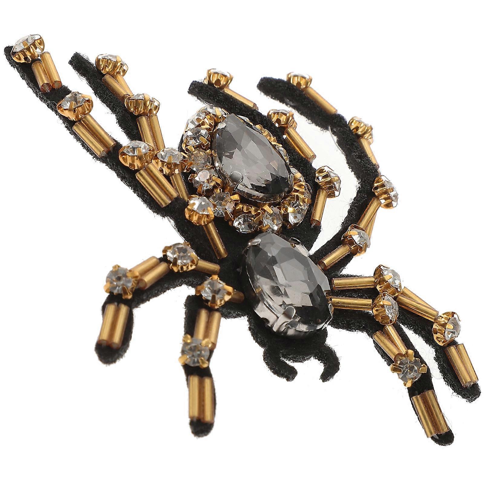 Garment Patches Spider Shape for DIY Including 3Pcs Shoes Patch