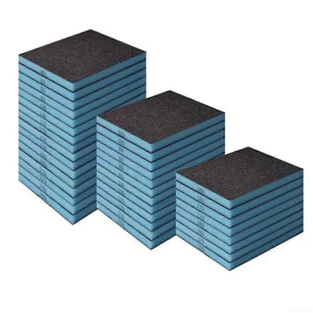 Comprehensive Sanding Sponge Set 36Piece For Wet And Dry Applications Sanding Kit