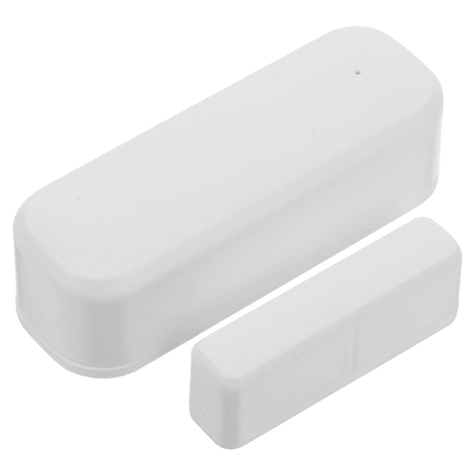 Security Alarm Door And Window Sensors 2 Sets Linkage For Families In Apartments And RVs Convenient White