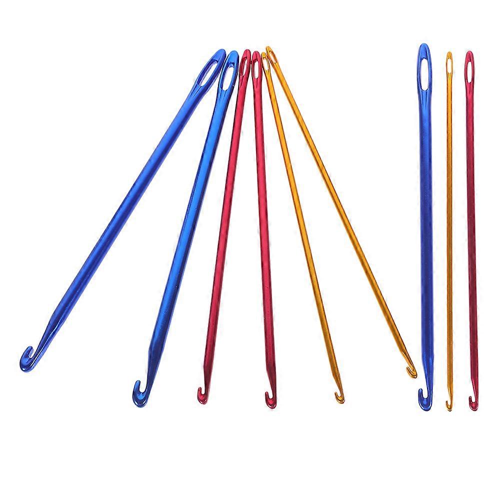 Alumina Crochet Needles For Sewing 36 Pcs Hole Design Ideal For Weaving Sweaters Hats And Scarves