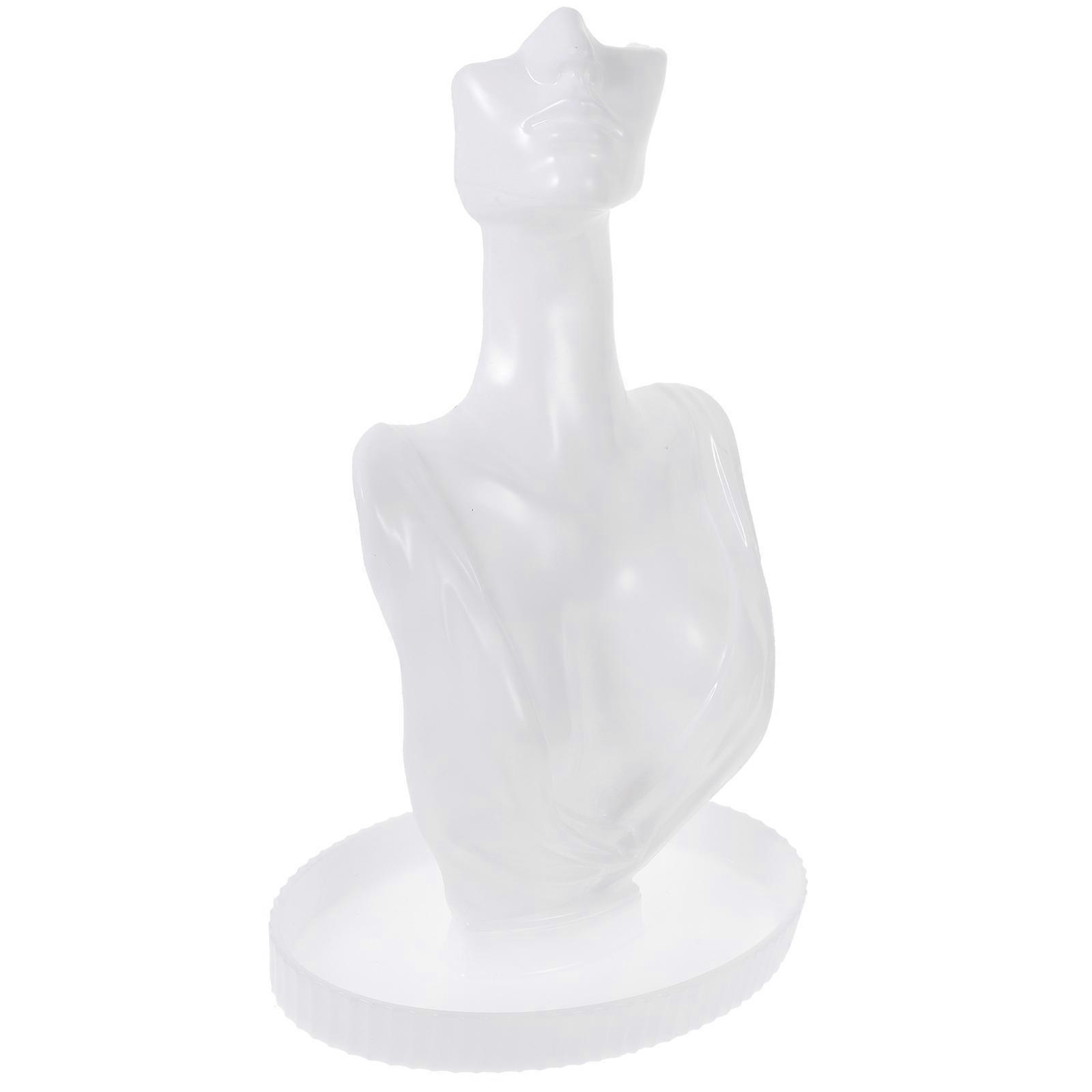 Jewelry Storage Stand Bust Mannequin for Displaying Use 5Pcs
