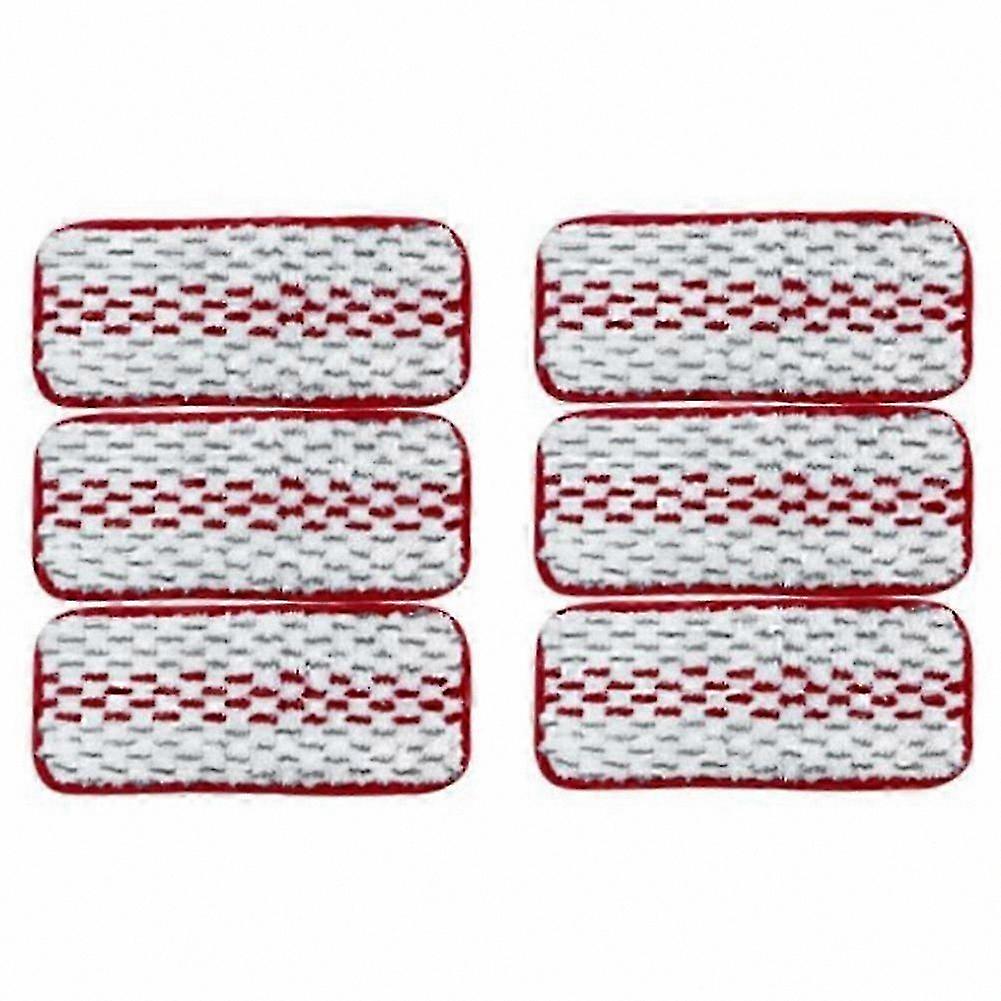 Microfiber Mop Cloths Replacement Pads for Easy Clean Mop Accessories 6 Pack