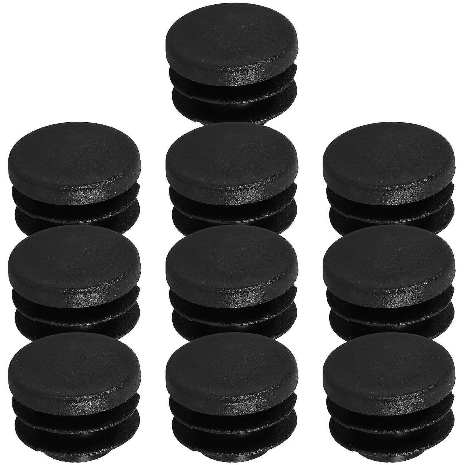 Bar Plugs Plastic Handlebar End Caps for Mountain Bike 40 Pieces
