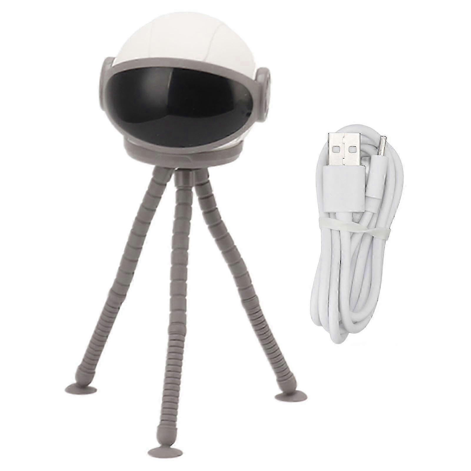 Portable Stroller Fan, Astronaut Theme With Detachable Flexible Tripod For Safe, Quiet Powerful Airflow, Rechargeable Battery-Operated Baby-Safe