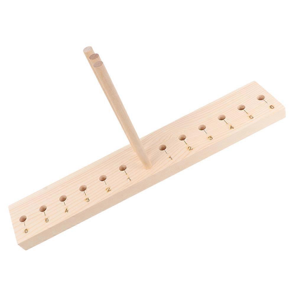 Ribbon Bow Maker Tool For Crafting Enthusiasts 3Pcs Beige Durable Wood Design For DIY Projects And Home Decoration