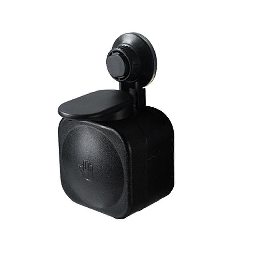 Liquid Soap Pump Wall Mounted for Storage Use 2Pcs Black in Bathroom