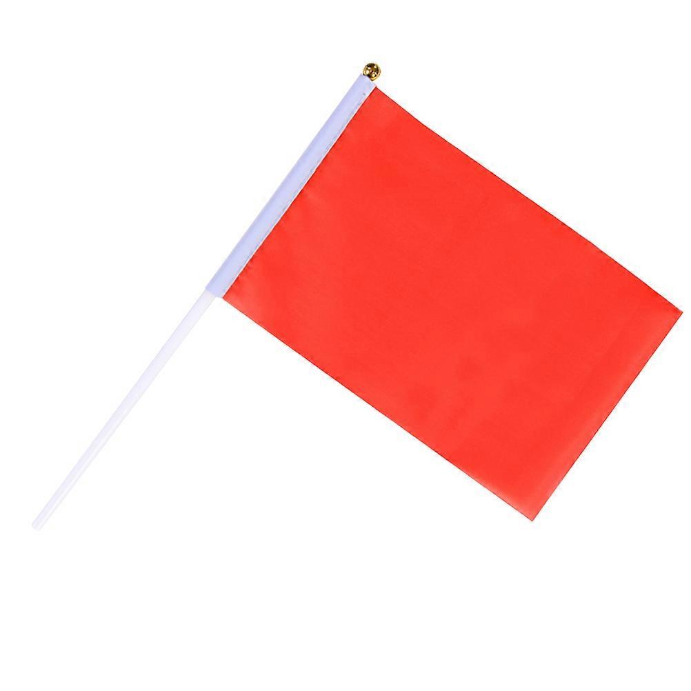 Handheld Square Solid Color Mini Flag Party Celebration Supplies Ideal For Parties 30.00X21.00X0.10CM Decoration 200Pcs
