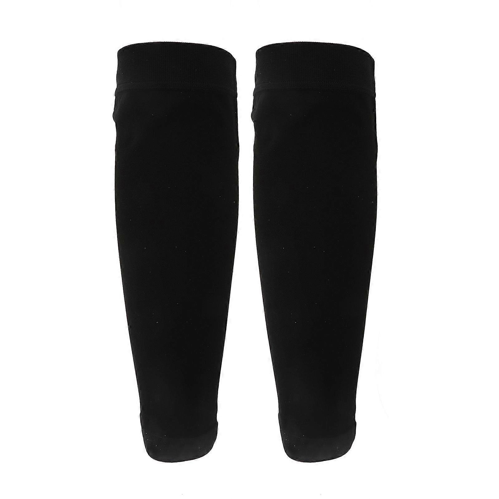 Footless Compression Stockings Skin Friendly Breathable Support Socks for Running Cycling Travel Recovery and Circulation