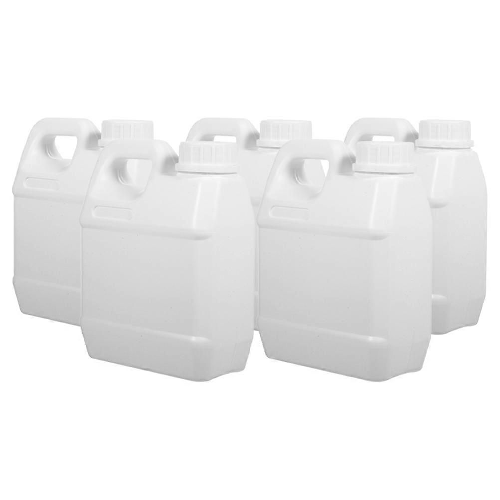 Plastic Gallon Container for Storage 25Pcs with Lids for Chemicals