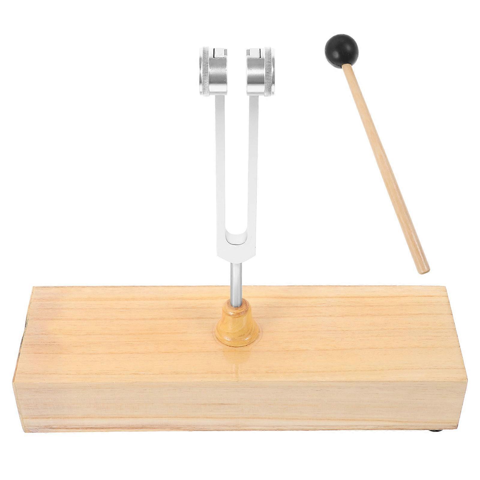 Meditation Tools fork Set for Sound Therapy Wooden Voice Box 3Sets