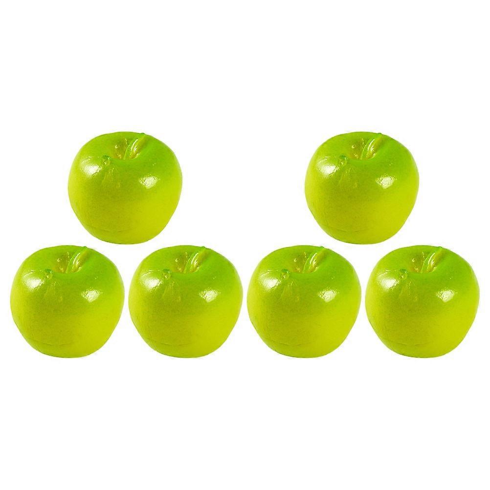 Simulated Fruit Mini Model for Decor Featuring 12Pcs Green