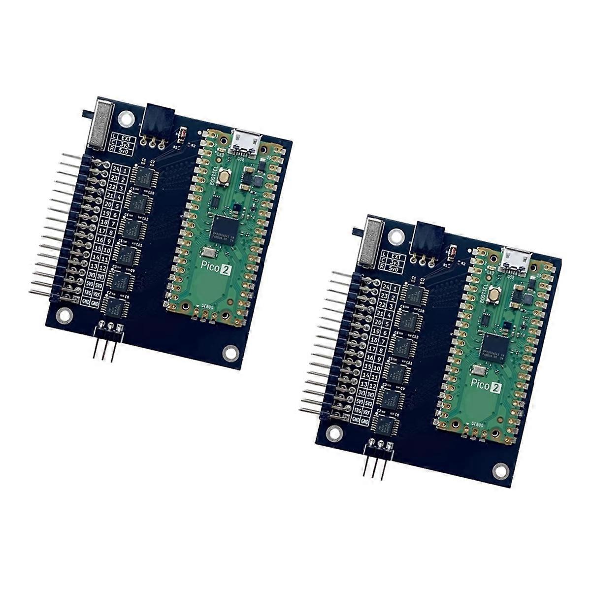 2PCS Logic Analyzer V6.0 RP2350 2, 400MHz 24-Channel High-Performance Logic Analyser