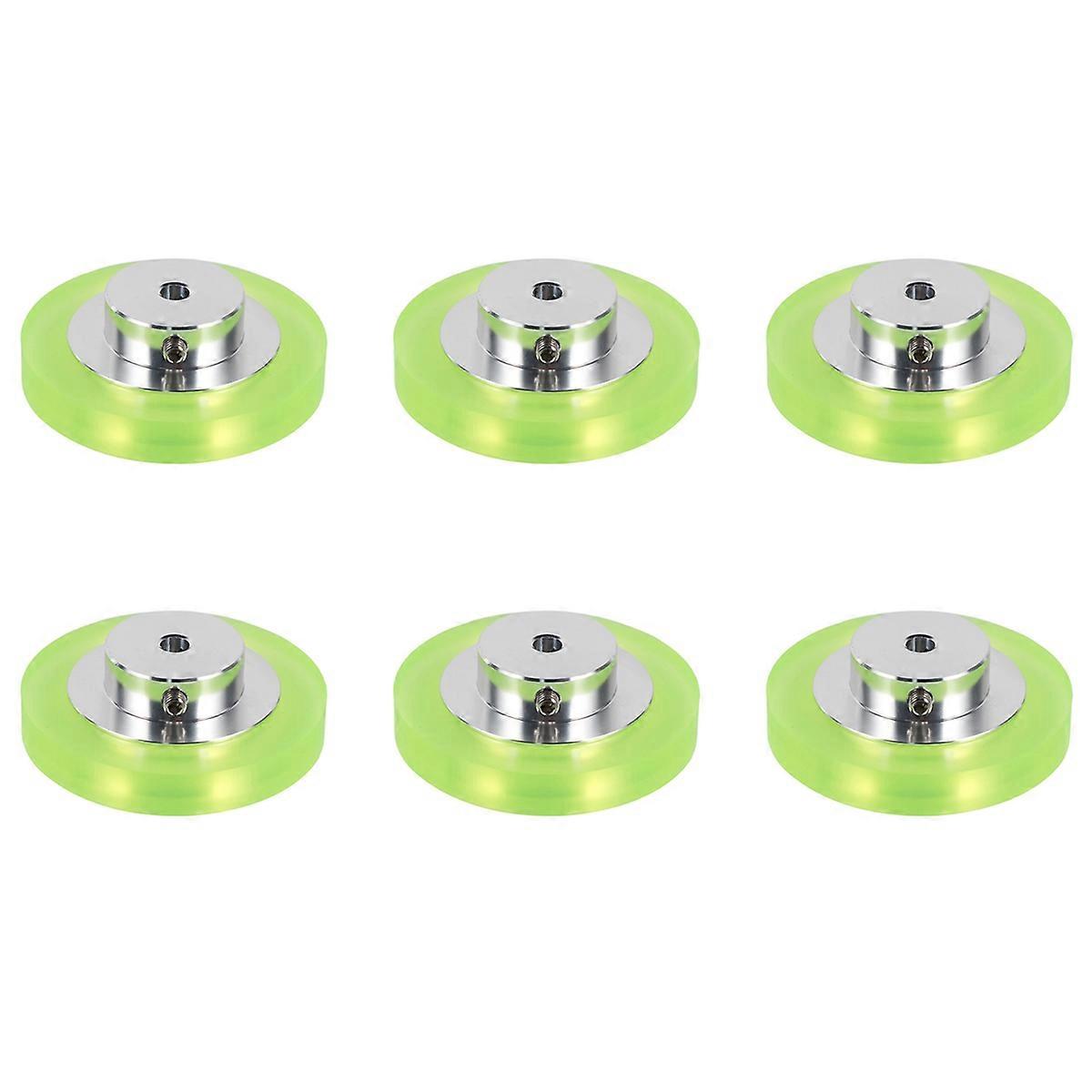 200Mm Aluminum Polyurethane Industrial Encoder Wheel Measuring Wheel