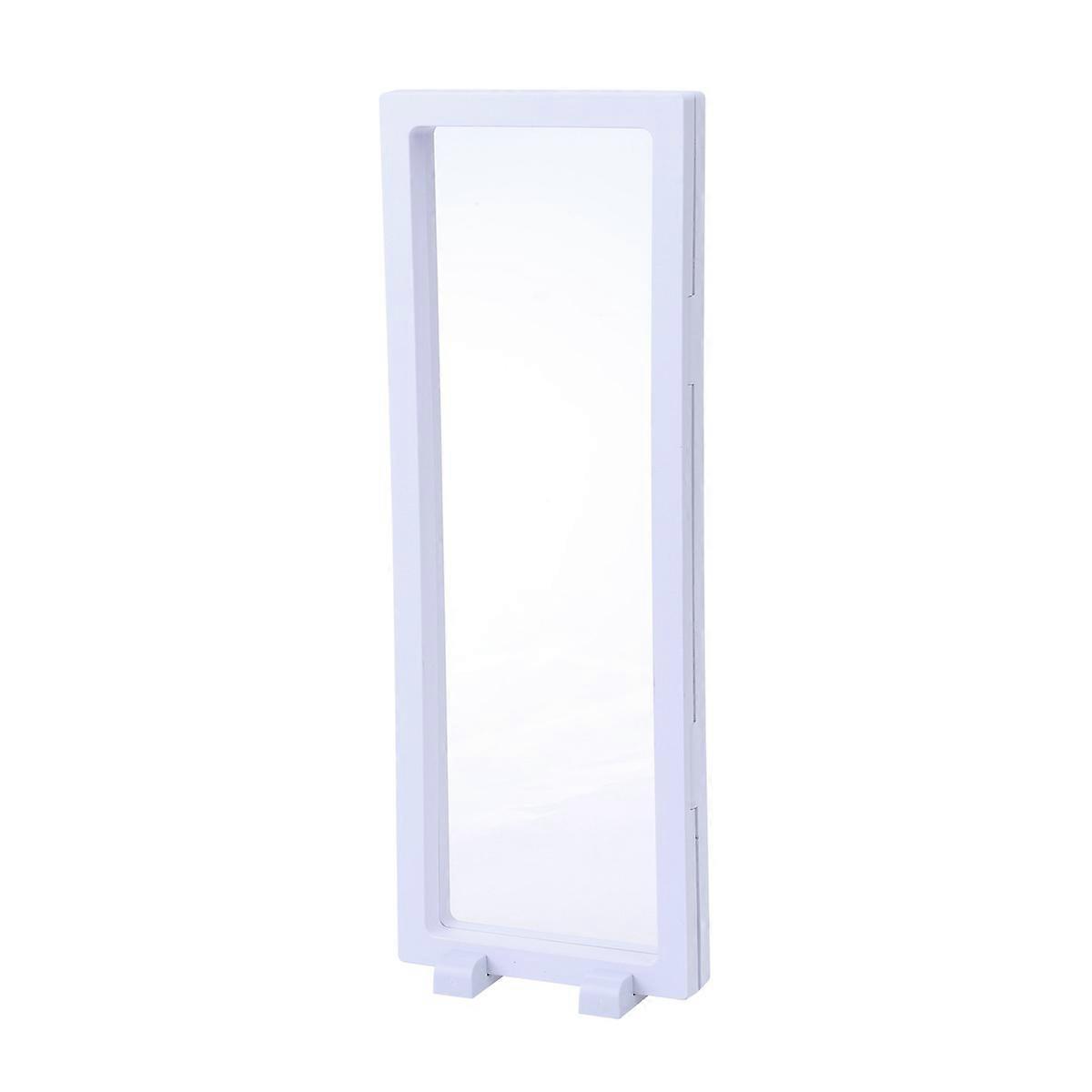 Jewelry Display Box 3D Floating Frame for Display 3Pcs White