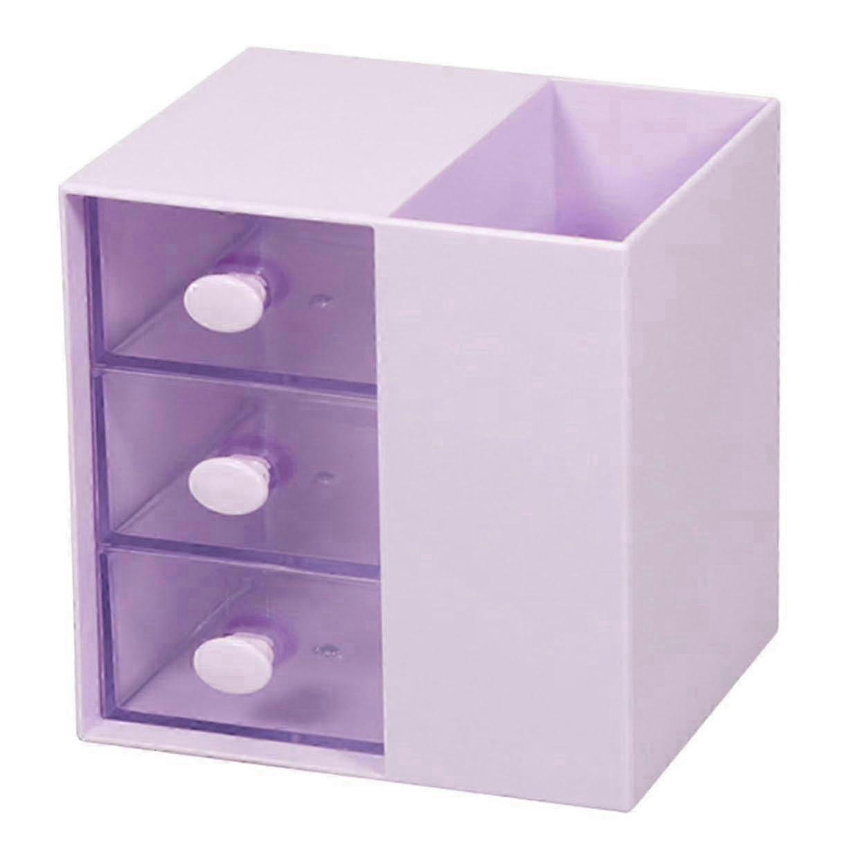 Multifunctional Desk Organizer with Large Storage Space for Office Supplies, Cosmetics, and More – Practical Desktop Storage Box for a Tidy Wor miao7