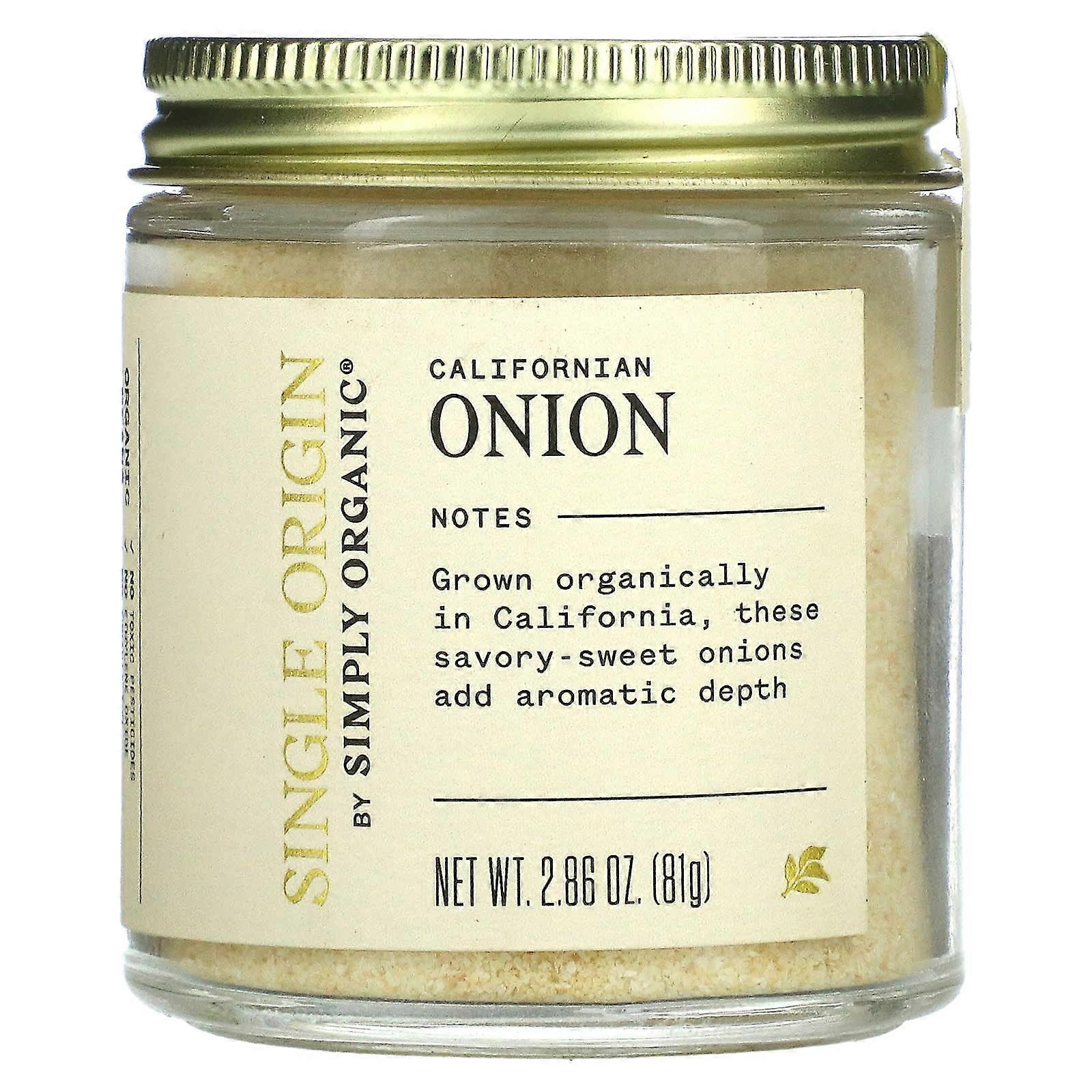 Single Origin, California Onion, 2.86 oz (81 g)