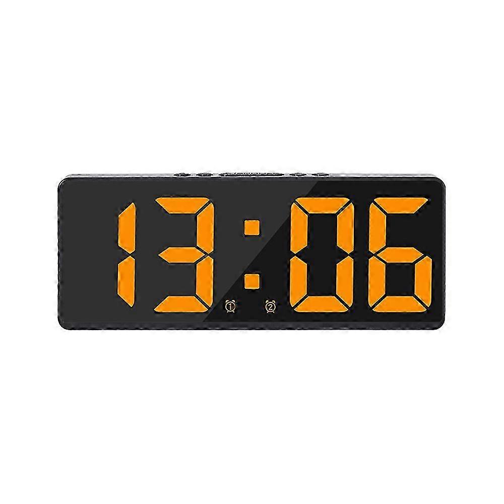 Enhanced Digital Alarm Clock for Bedrooms: LED Display, Night Mode, Table Clock, and Decorative Watches