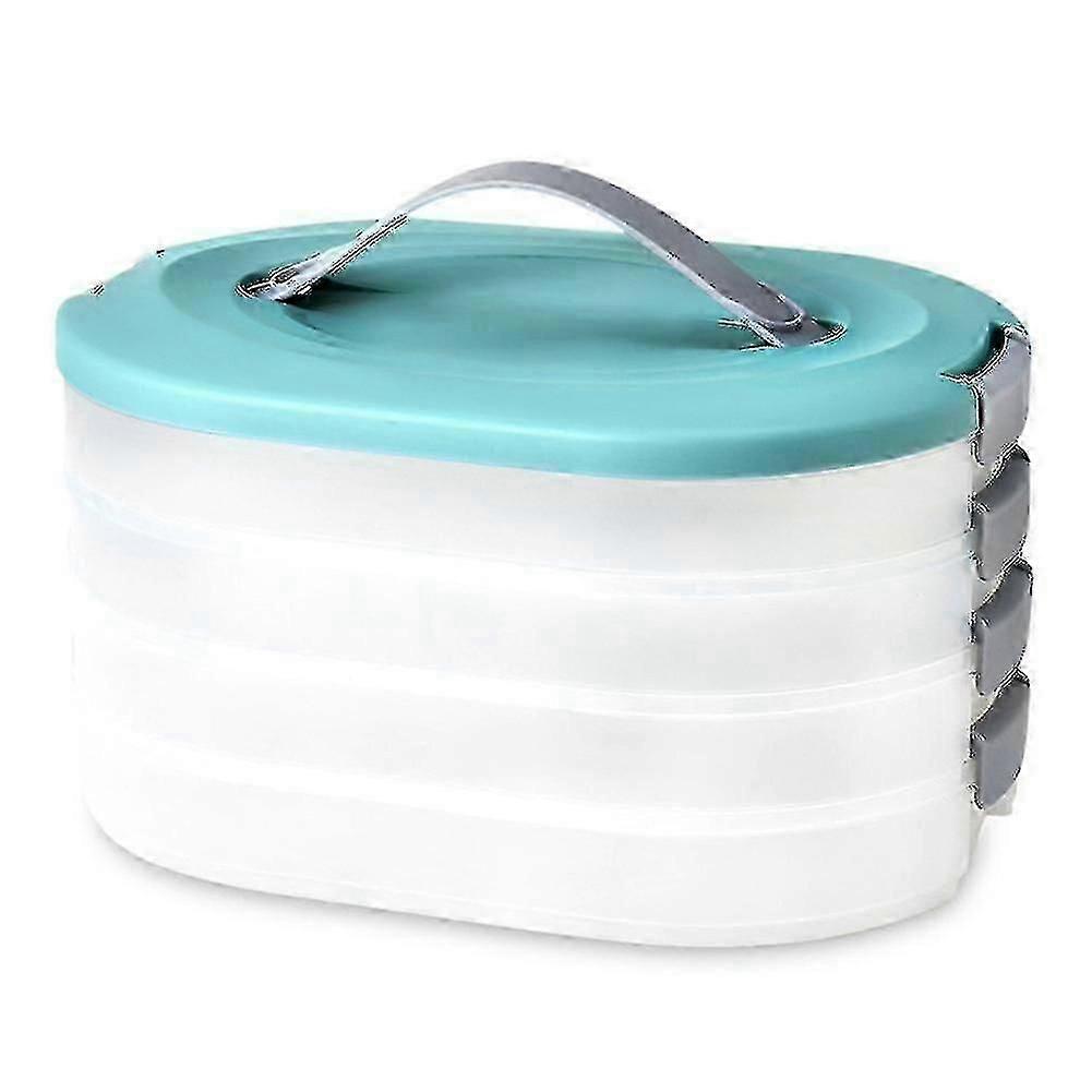 Caja de albóndigas multicapa tres capas