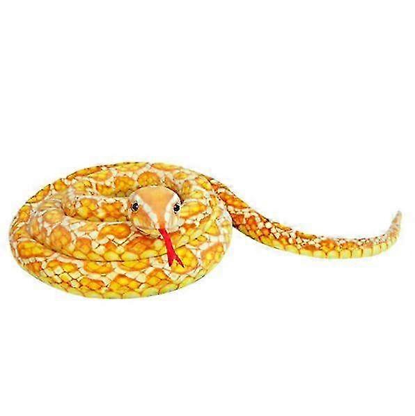 Snake Plush Toy Giant Simulation Snake Stuffed Doll Simulation Cobra and Python 26s